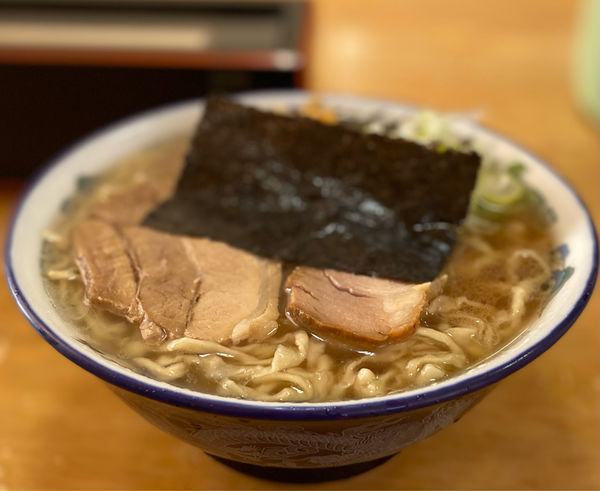「中華そば小盛700円」@ケンちゃんラーメン 鶴岡店の写真