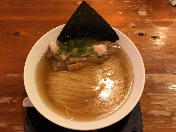 「しおそば(770円)+若鶏かつ丼(390円)」@麺や食堂 本店の写真