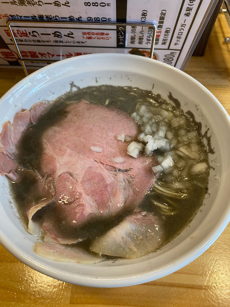 「煮干しラーメン」@煮干らーめん 紫乱の写真