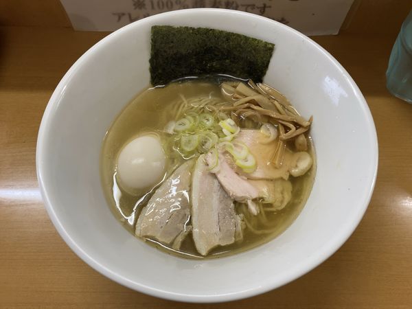 「塩中華そば」@塩麺屋 錦太朗の写真