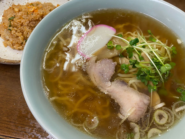 「半ナシゴレンとラーメンセット」@中華料理 幸楽の写真