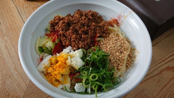 「カレー担々麺 並」@自家製麺 てんかの写真