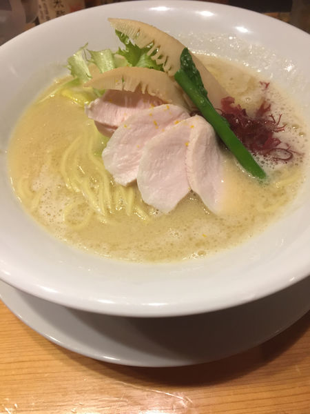 「鶏白湯」@銀座 篝 本店の写真