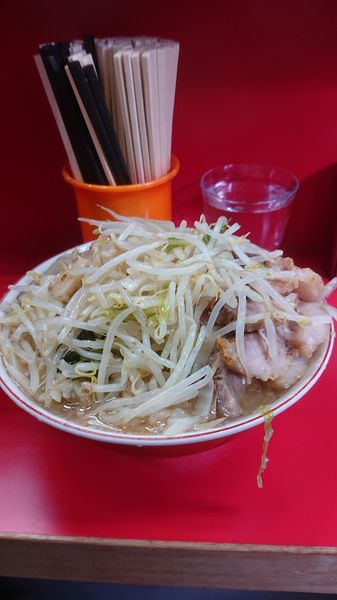 「大豚  全部」@ラーメン二郎 三田本店の写真
