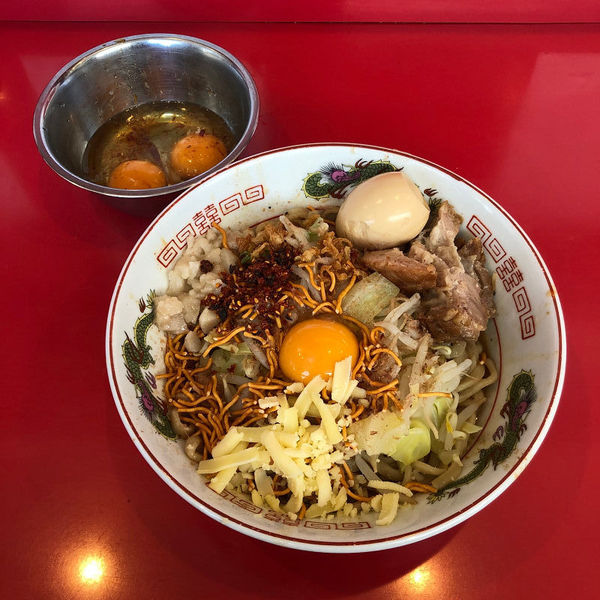 「まぜそば」@ジャンプの写真