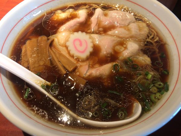 「たもやブラック750円」@中華そば たもやの写真