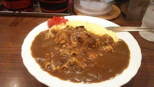 「豚しゃぶカレー 770円」@ジャンカレー 本店の写真