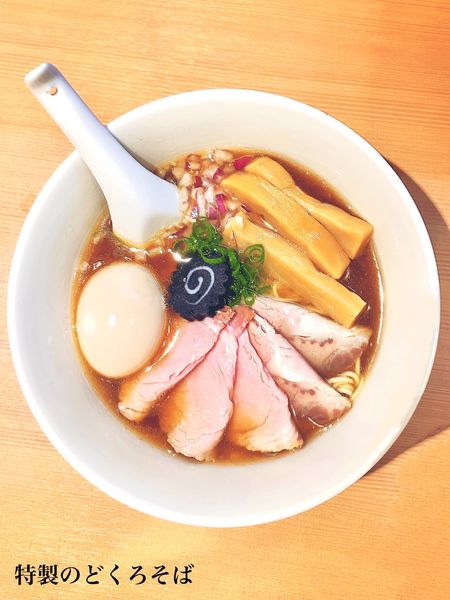 「特製のどぐろそば」@らぁ麺 はやし田 新宿本店の写真