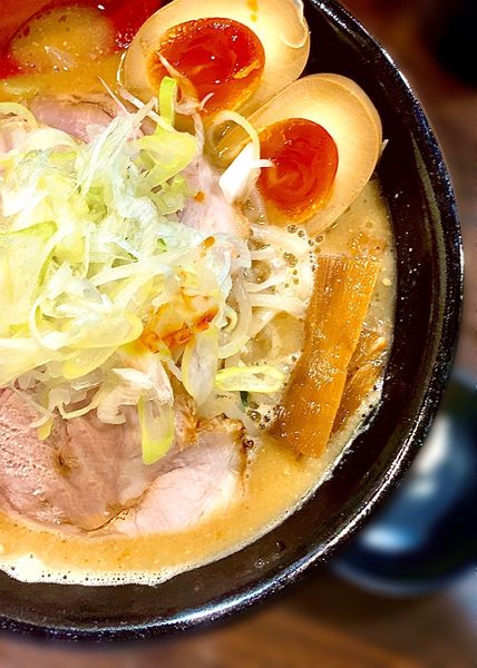 「味卵味噌チャーシュー麺」@麺処 花田 池袋店の写真