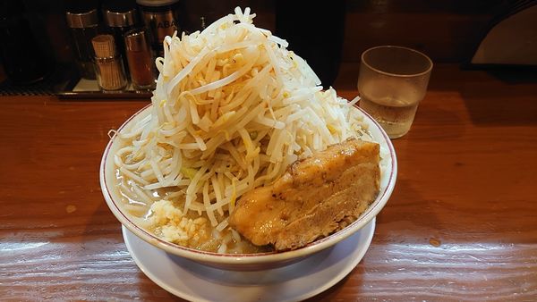 「豚そば(大)」@つけめん・豚そば 活龍 牛久店の写真