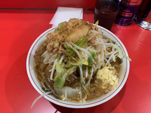 「小豚@850」@ラーメン二郎 千葉店の写真