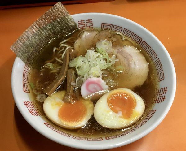 「中華そば小+焼飯中　セット」@太陽食堂の写真