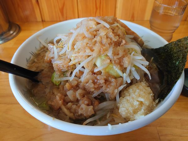 「もやしラーメン醤油」@地鶏ラーメン 赤大屋の写真