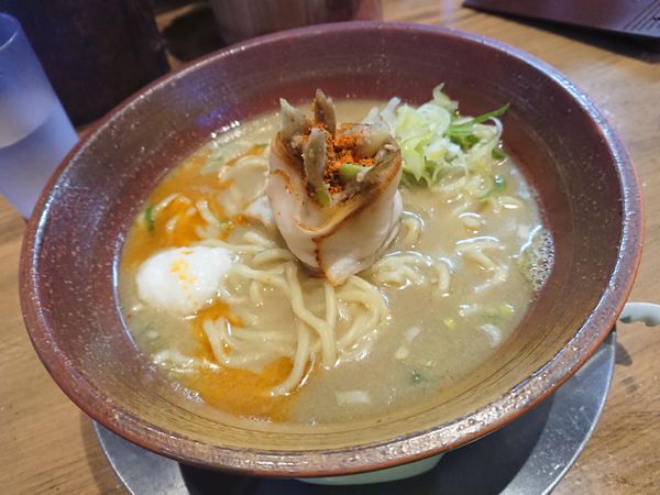 「限定 津軽味噌中華そば 830円」@中華そば ひらこ屋 㐂ぼしの写真