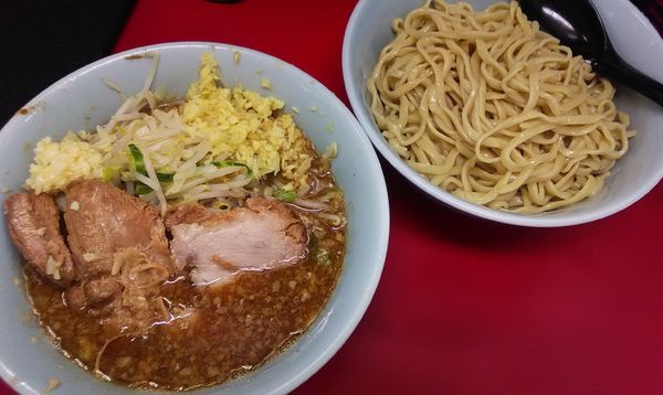 「ぎょったまつけ麺　サバver」@ラーメン二郎 中山駅前店の写真