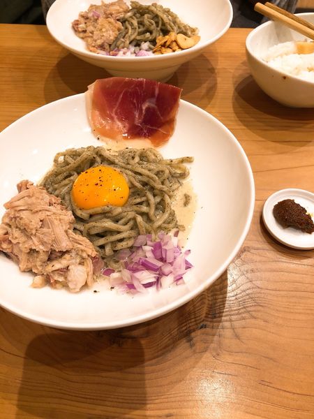 「にぼにぼちーの＋肉にぼにぼちーの＋しおにぼ」@煮干し Noodles Nibo Nibo Cinoの写真