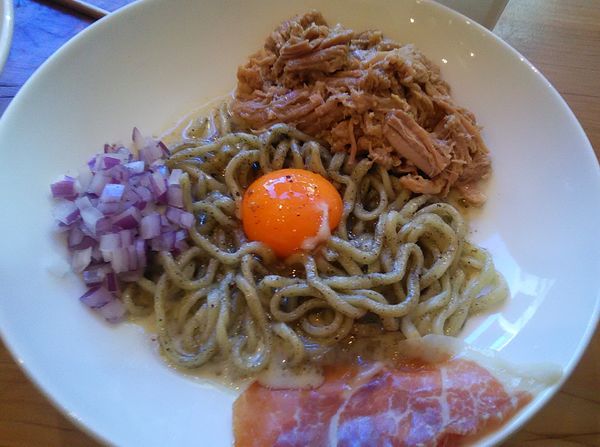 「肉増しにぼにぼなーら」@煮干し Noodles Nibo Nibo Cinoの写真