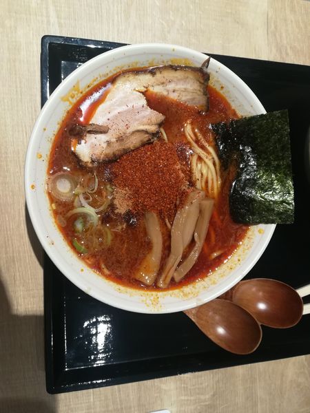 「辛辛魚ラーメン」@井の庄 光が丘店の写真