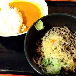 冷し朝定食カレー410円