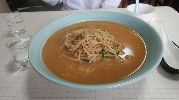 「ジャンボ味噌ラーメン」@きらく食堂の写真