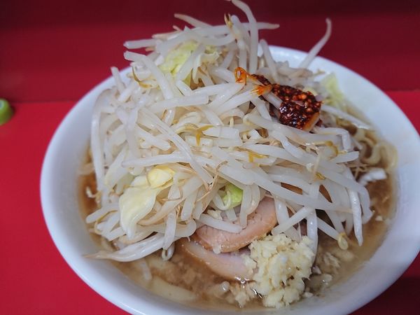 「小豚  ラー油」@ラーメン二郎 千住大橋駅前店の写真