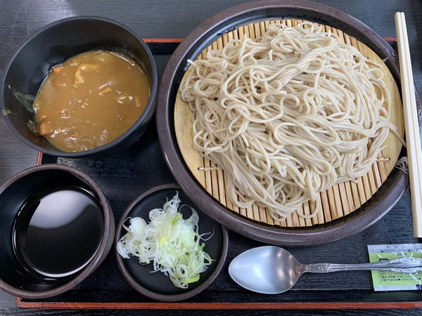 「大もり+無料ルー＝440円」@ゆで太郎 新橋5丁目店の写真