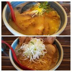 海の味噌そば (焼豚味玉)