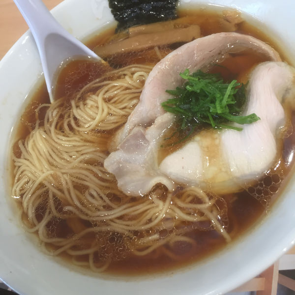「しょうゆらぁ麺 飯田商店」@らあめん花月嵐 美東サービスエリア店の写真