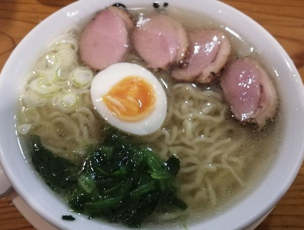「鴨塩らーめん¥950」@新宿めんや 風花 本店の写真