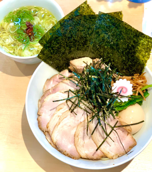 「味玉チャーシュー塩つけ麺」@中華そば 結。の写真