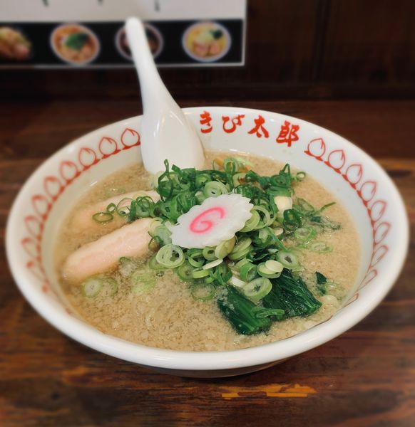 「醤油（こってり・麺固め￥720）」@醤油らーめん きび太郎の写真