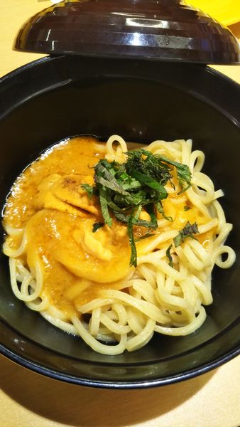 「濃厚うにまぜそば」@スシロー 浦和中尾店の写真