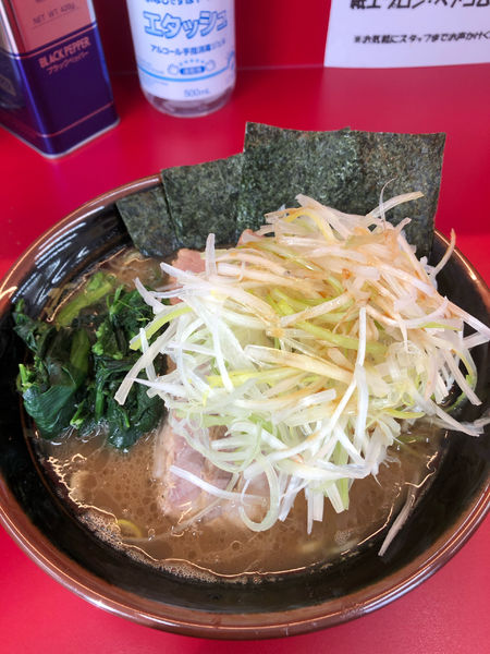 「ネギらーめん800円」@横浜ラーメン 相馬家の写真