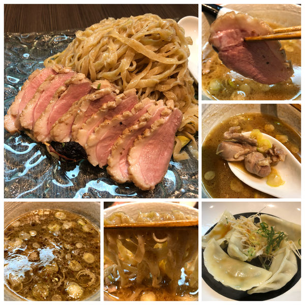 「【限定】鴨つけ麺 ＋水餃子 ＋ハイボール」@柳麺 呉田-goden-の写真