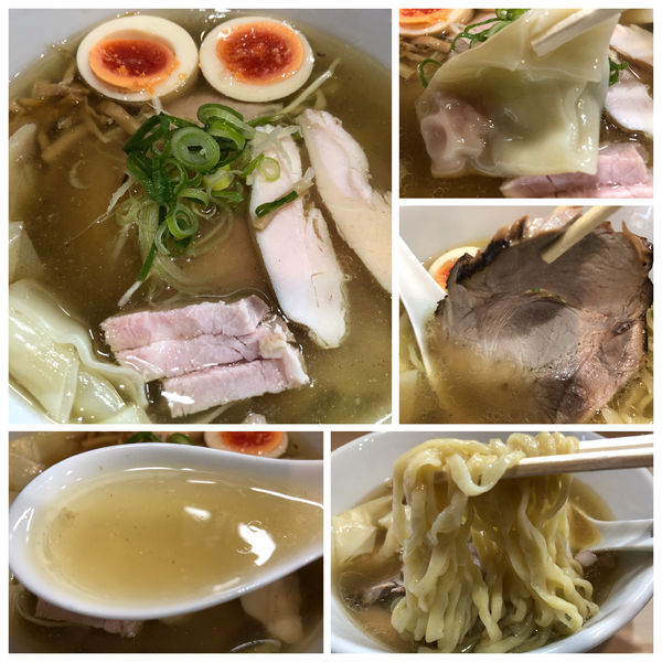 「特製塩中華そば 1250円」@手揉み中華そば 中村の写真