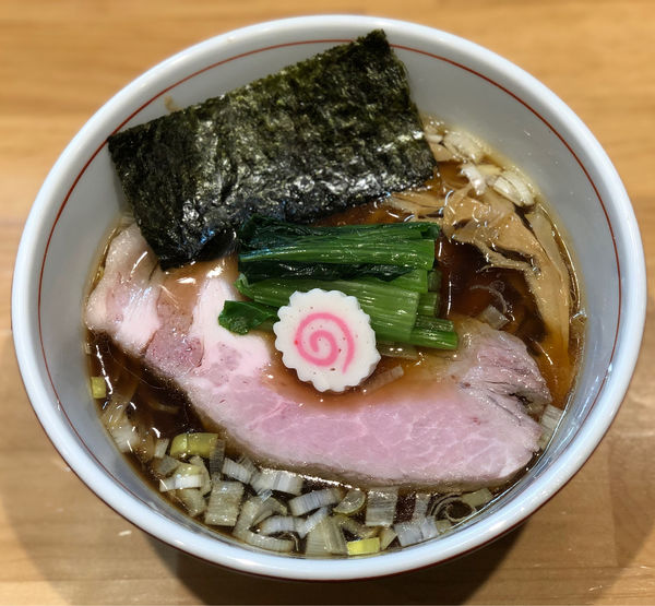 「限定 地鶏魚介らぁめん ¥900」@らーめん酒房 しのやの写真