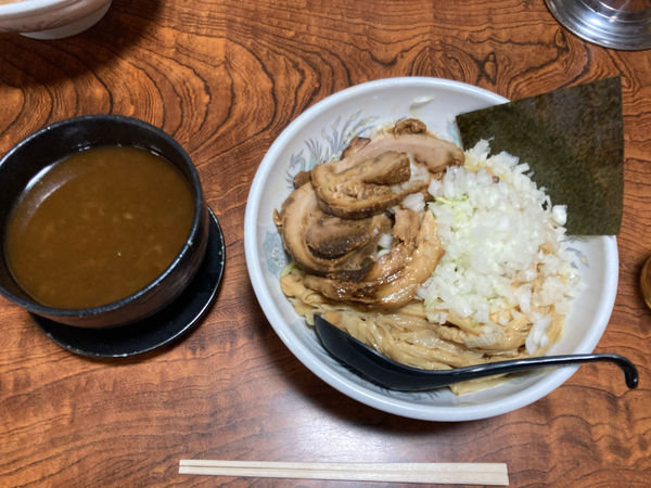 「つけ麺(魚介豚骨)」@地鶏ラーメン 赤大屋の写真