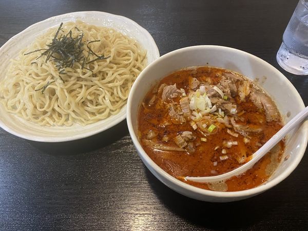 「坦々つけ麺＋切落としチャーシュー」@桃天花の写真