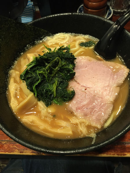 「豚骨醤油らーめん大盛り」@麺屋 大和田の写真