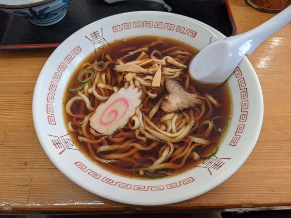 「ラーメン　320円」@永井食堂の写真