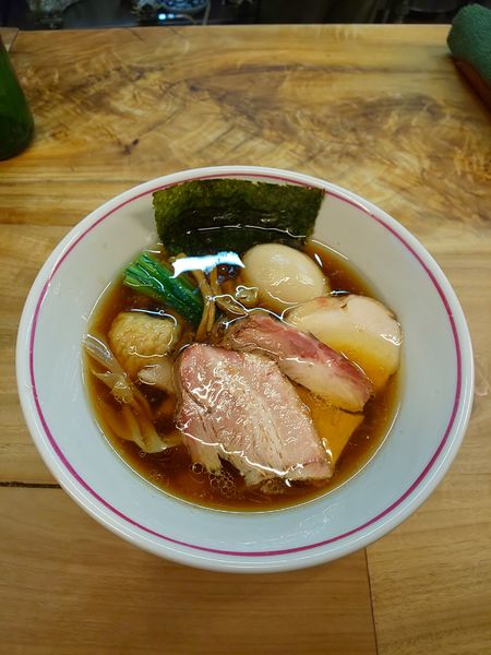 「特中華そば 1000円」@白河手打中華そば  一番いちばんの写真