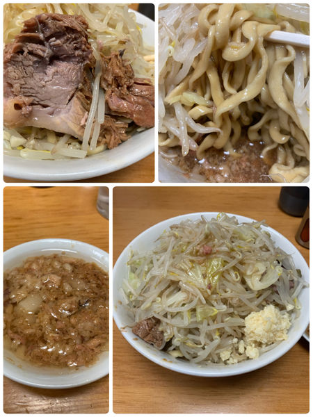 「ラーメン300g汁なし」@ラーメン もみじ屋の写真