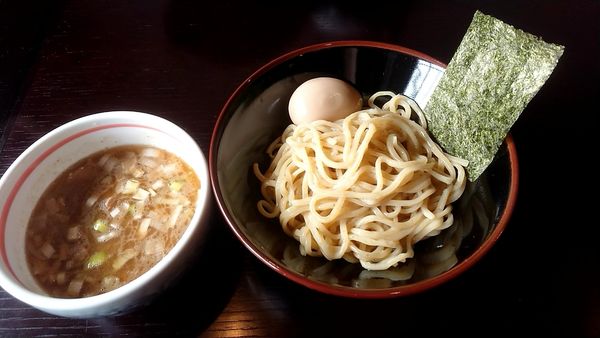 「期間限定 海老塩つけめん」@つけめん専門 破天荒 磐田店の写真