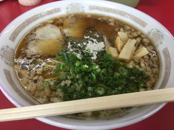 「中華そば大盛」@十八番 引野店の写真