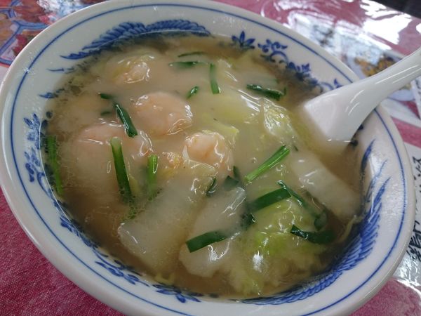 「海老ラーメン 800円」@万里園の写真