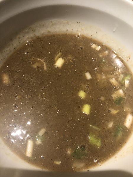 「濃厚煮干しつけ麺」@馳走麺 狸穴の写真