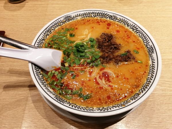 「白胡麻担々麺　　748円」@丸源ラーメン 宮前平店の写真