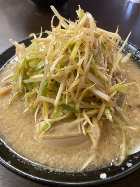「ネギ山ラーメン」@とんこつラーメン まる一の写真