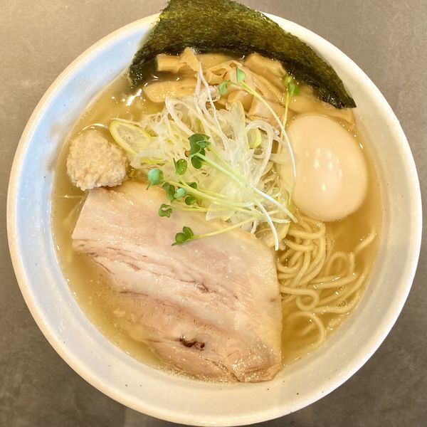 「SABO中華（塩）大盛 ¥900円（味玉サービスCP）」@麺屋 SABOとにわとりの写真