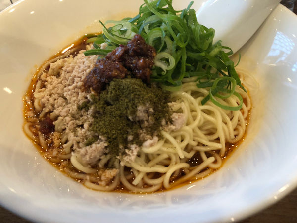 「汁なし担々麺」@赤麺 梵天丸 五日市本店の写真